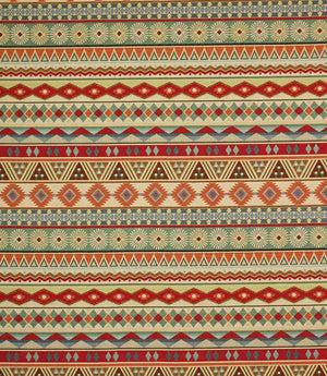 Aztec Stripe Fabric / Multi