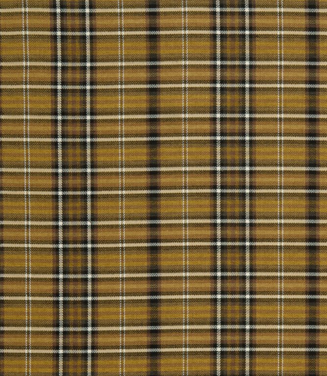 Pitlochry FR Fabric / Ochre - Just Fabrics