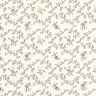 Trelliage Fabric / Chamomile / Chalk - Just Fabrics
