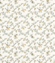 Trelliage Fabric / Chamomile / Chalk - Just Fabrics