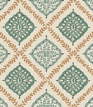 Saz FR Fabric / Sea Green