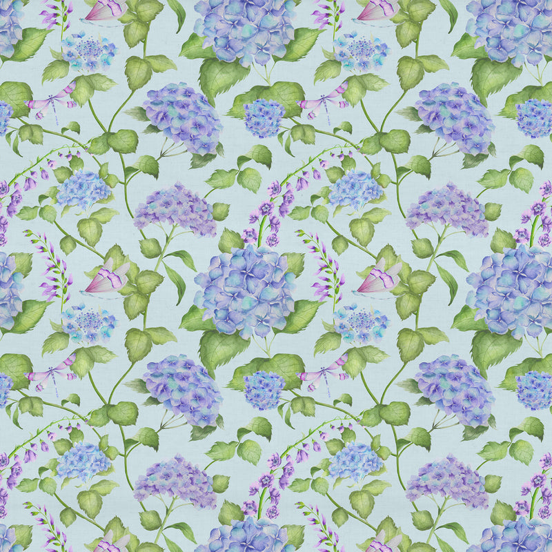 Sylvana Fabric / Duck Egg - Just Fabrics