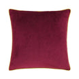Meridian Maroon / Moss Velvet Cushion