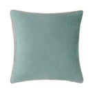 Meridian Mineral / Blush Velvet Cushion - Just Fabrics