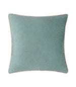 Meridian Mineral / Blush Velvet Cushion - Just Fabrics