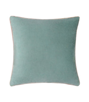 Meridian Mineral / Blush Velvet Cushion