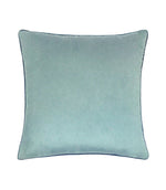 Meridian Mineral / Teal Velvet Cushion - Just Fabrics