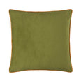 Meridian Olive / Ginger Velvet Cushion