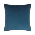 Meridian Petrol / Blush Velvet Cushion