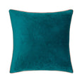 Meridian Teal / Blush Velvet Cushion