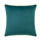 Meridian Teal / Cylon Velvet Cushion - Just Fabrics