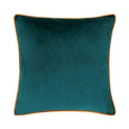 Meridian Teal / Tiger Velvet Cushion