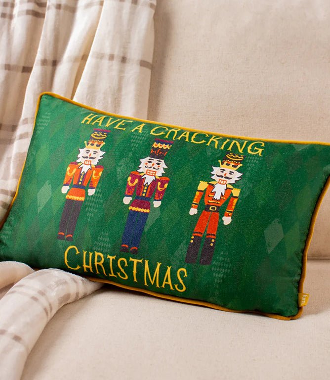Christmas Cushions - Nutcracker Cracking Christmas