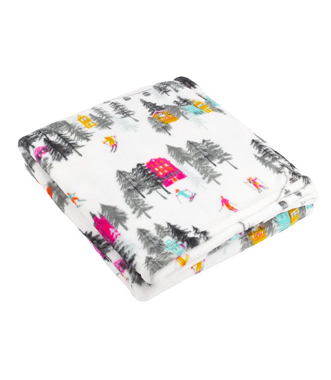 Throws & Wool Throws - Aspen Fleece Snow