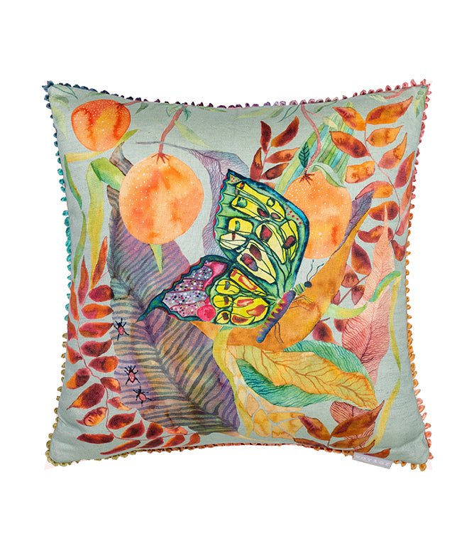 Cushion Covers - Mirabelle Robins Egg Cushion Cover