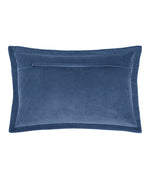 Cushion Covers - Durga Bluebell Embroidered Cushion Cover