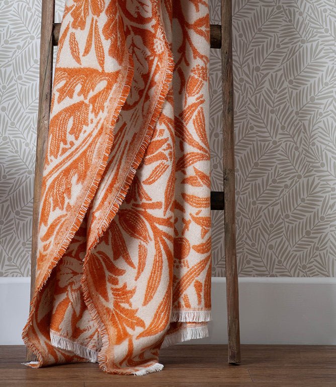 Throws & Wool Throws - Acorn Tonal Jacquard Brick