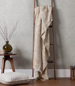 Throws & Wool Throws - Acorn Tonal Jacquard Linen