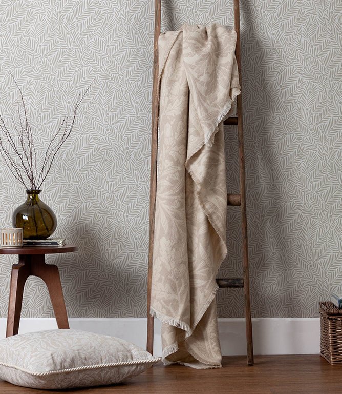 Throws & Wool Throws - Acorn Tonal Jacquard Linen