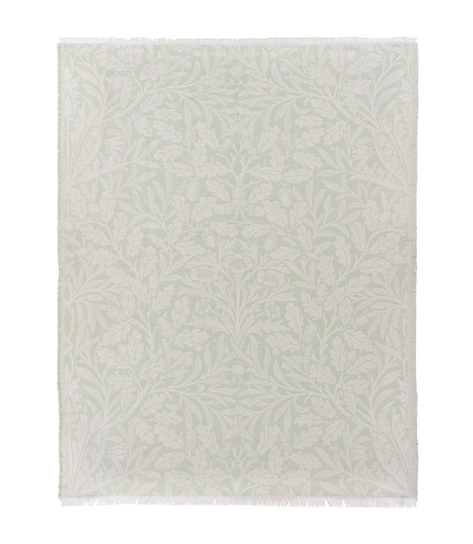 Throws & Wool Throws - Acorn Tonal Jacquard Sage