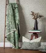 Throws & Wool Throws - Marigold Jacquard Green