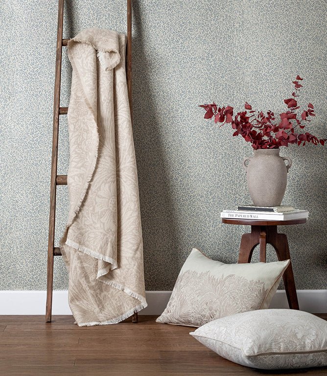 Throws & Wool Throws - Marigold Jacquard Stone