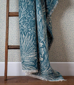 Throws & Wool Throws - Marigold Jacquard Indigo