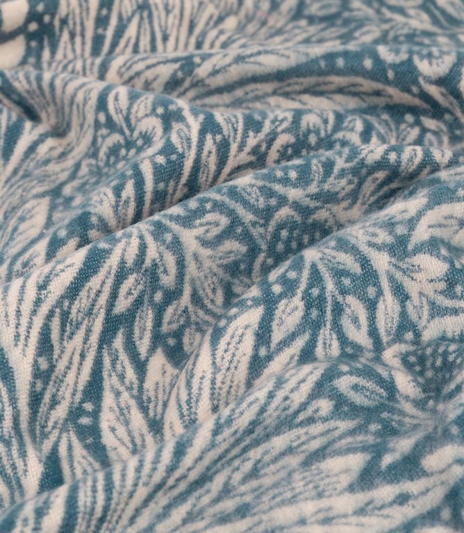 Throws & Wool Throws - Marigold Jacquard Indigo