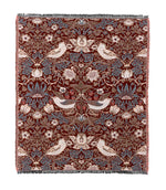 Throws & Wool Throws - Strawberry Thief Jacquard Berry