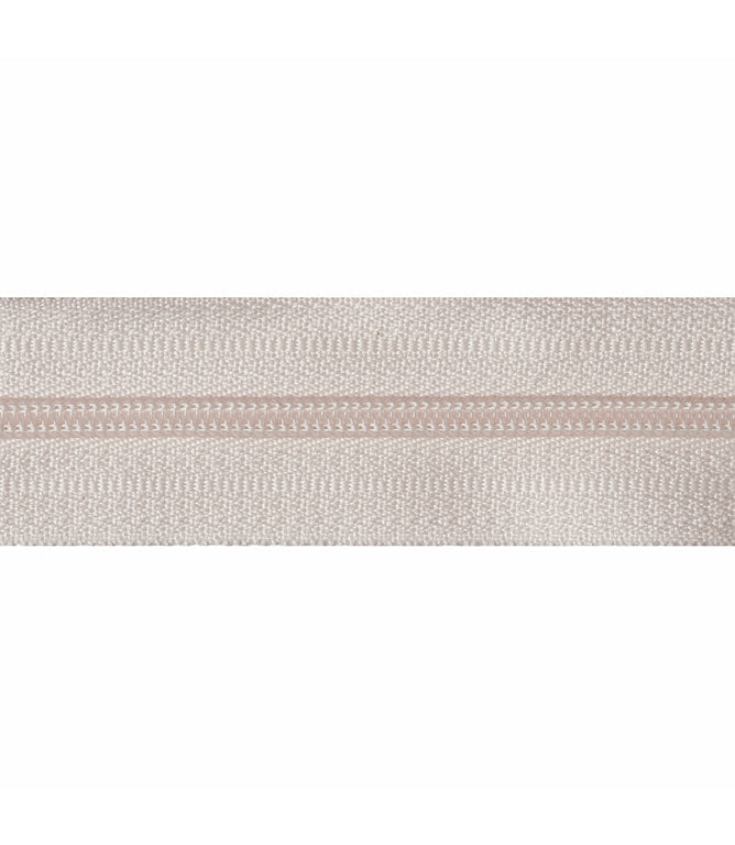 No.3 Continuous Zip 10m Roll Dark Cream - Just Fabrics