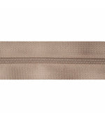 No.3 Continuous Zip 10m Roll Fawn - Just Fabrics