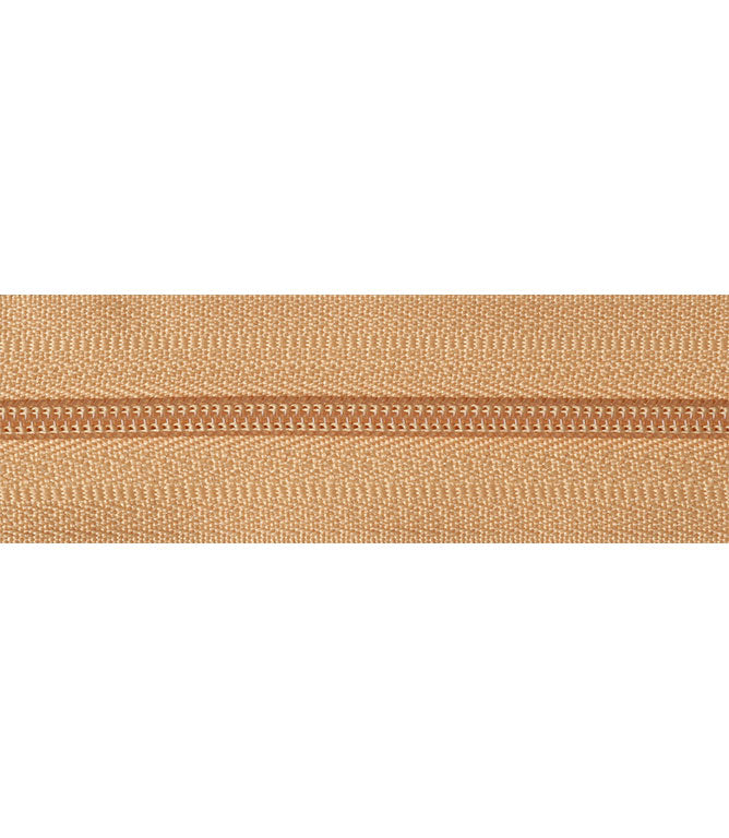 Zips & Fastenings - No.3 Continuous Zip 10m Roll Gold