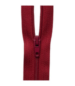Zips & Fastenings - No.3 Continuous Zip 10m Roll Wine