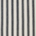 JF Ticking Fabric / Black