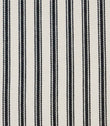 JF Ticking Fabric / Black