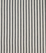 JF Ticking Fabric / Black