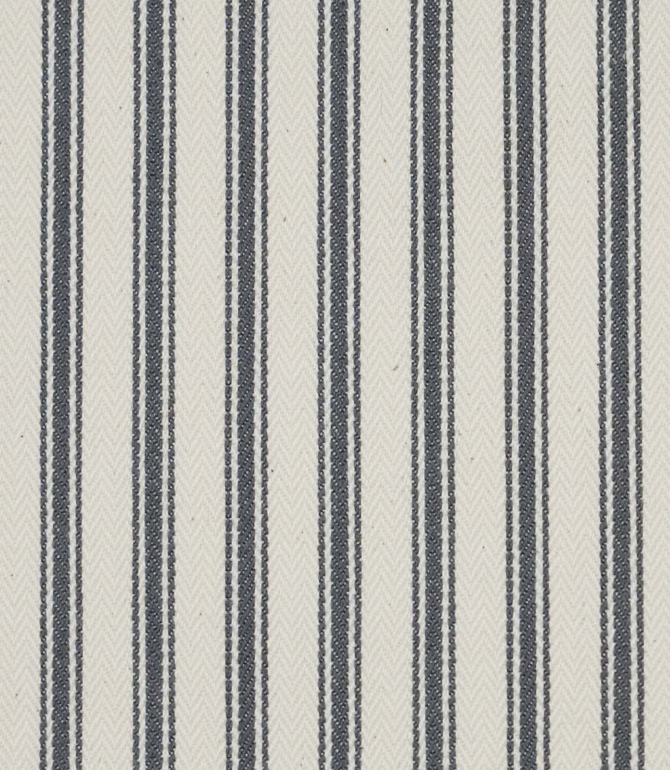 JF Ticking Fabric / Grey