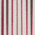 JF Ticking Fabric / Red
