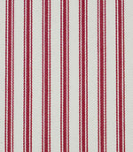 JF Ticking Fabric / Red