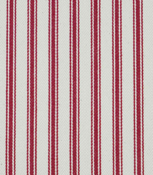 JF Ticking Fabric / Red