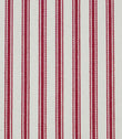JF Ticking Fabric / Red