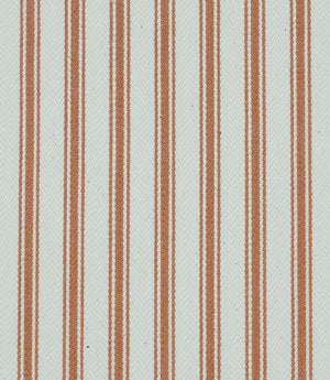 JF Ticking Fabric / Burnt Orange
