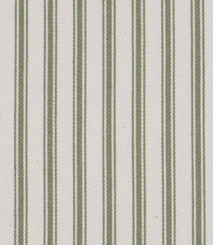 JF Ticking Fabric / Sap Green