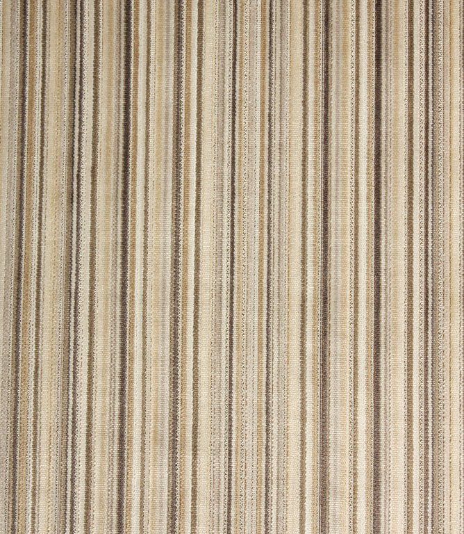 Velour Stripe FR Fabric / Natural - Just Fabrics