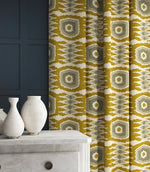 Casper Fabric / Ochre - Just Fabrics