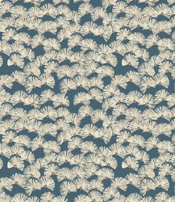 Nara FR Fabric / Slate Blue - Just Fabrics