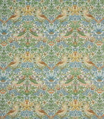 Strawberry Thief Outdoor Fabric / Blanc - Just Fabrics