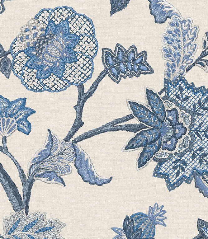 Amara FR Fabric / Sapphire - Just Fabrics