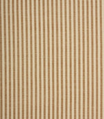 Broadway Stripe Fabric / Caramel - Just Fabrics