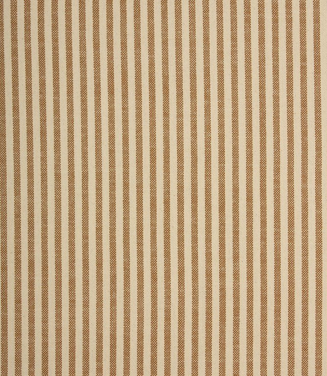 Broadway Stripe Fabric / Caramel - Just Fabrics